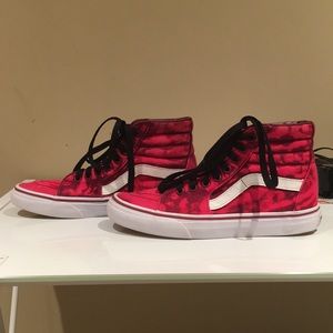 High top Vans sneakers